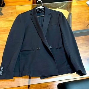 mens Theory black blazer